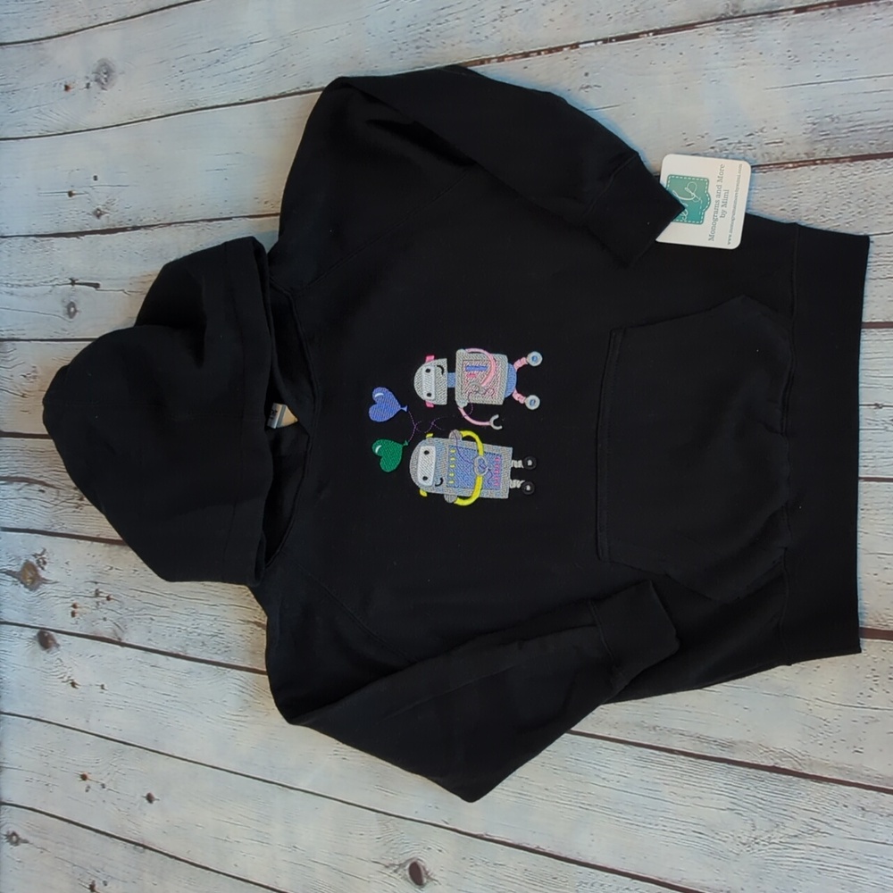 Children's Hoodie "Robot Love" 5/6
